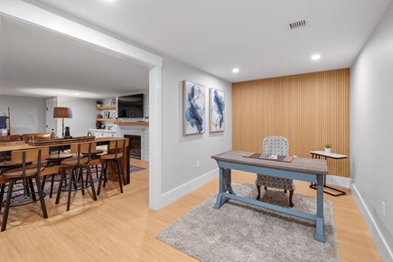 Dennis Cape Cod vacation rental - Desk area in lower level