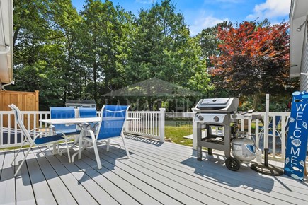 East Falmouth Cape Cod vacation rental - Deck