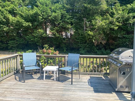 Pocasset Cape Cod vacation rental - Back deck with grill