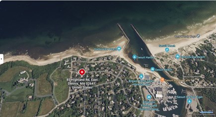 East Dennis Cape Cod vacation rental - Quick walk to beach, marina and Sesuit Harbor Cafe