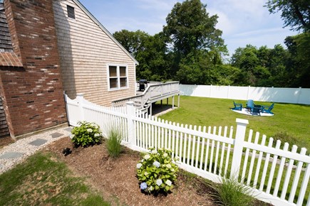 South Yarmouth Cape Cod vacation rental - Fully fenced-in yard