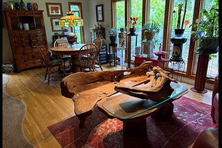 Brewster, Sheeps Pond, Noah's Bluff Cape Cod vacation rental - Dining Room facing front of property