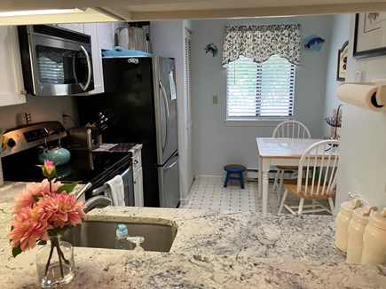 Brewster, Ocean Edge Cape Cod vacation rental - Kitchen with breakfast table