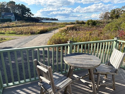 Woods Hole Village Cape Cod vacation rental - Porch ocean view