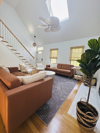 Orleans Cape Cod vacation rental - Spacious Living Room (1 of 2) with Fireplace