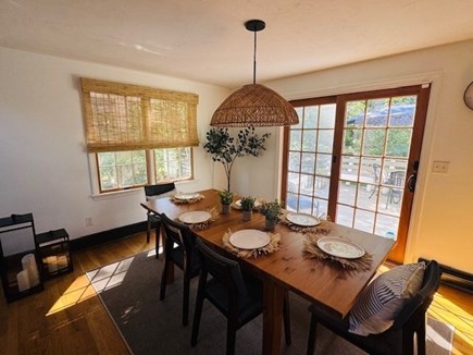 Orleans Cape Cod vacation rental - Sun-filled dining room spills onto the deck