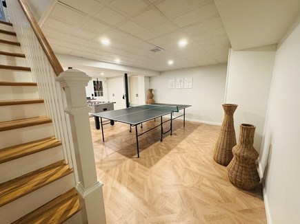 Orleans Cape Cod vacation rental - Fun recreation room, with ping pong, karaoke, XBOX, and foosball+