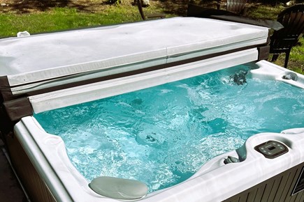 Orleans Cape Cod vacation rental - Hot tub! Nearby hot and cold outdoor shower, with Trex walkway