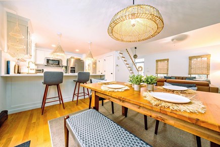 Orleans Cape Cod vacation rental - Open concept dining, spills onto outdoor deck