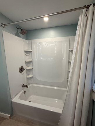 Dennis Port  Cape Cod vacation rental - Main bath tub/shower - Newly renovated