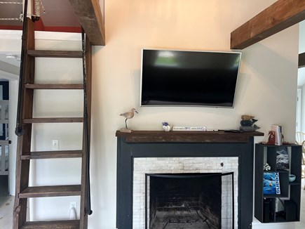 West Harwich Cape Cod vacation rental - Smart Tv, Loft ladder, wood burning fireplace