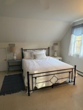 Eastham Cape Cod vacation rental - Upstairs Bedroom #2  Queen bed, central air, ceiling fan