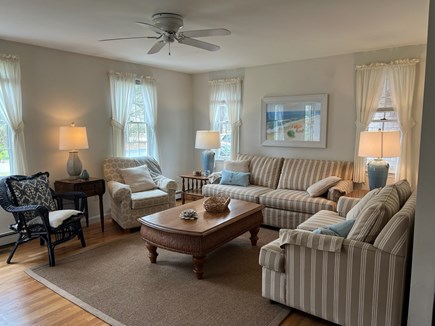 Eastham Cape Cod vacation rental - Living Room with big Screen TV