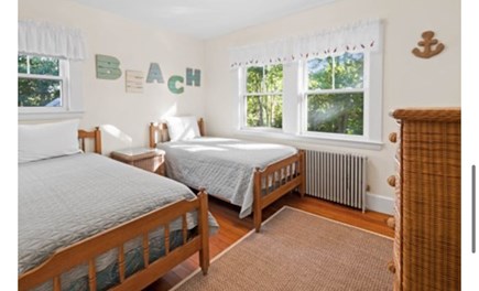 Orleans Cape Cod vacation rental - Twin beds in upstairs bedroom