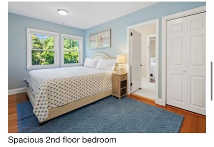 Orleans Cape Cod vacation rental - Upstairs master with a Four Seasons hotel king size mattress