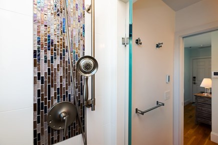 Provincetown Cape Cod vacation rental - Bathroom with walk-in dual head shower