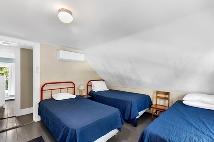 Harwich Cape Cod vacation rental - Bright and cheerful bedroom with three twin beds perfect for kids