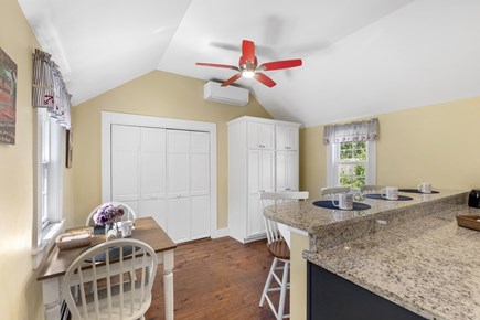 Harwich Cape Cod vacation rental - An intimate spot for coffee, conversation, and Cape Cod mornings