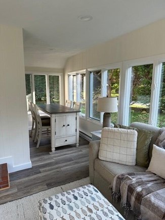 Falmouth Cape Cod vacation rental - Sunroom with Breakfast/ Puzzle table