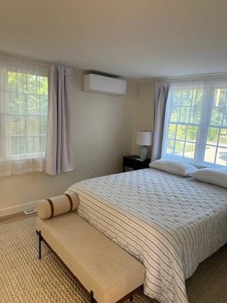 Falmouth Cape Cod vacation rental - First Floor Master Bedroom with Queen Bed & A/C ( Minisplit)