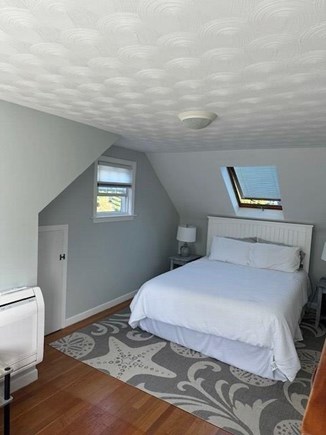 Falmouth Cape Cod vacation rental - Upstairs South Bedroom with Queen Bed and A/C