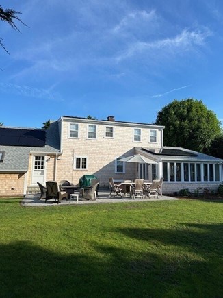 Falmouth Cape Cod vacation rental - Back yard, Patio and Sunroom