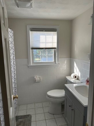 Falmouth Cape Cod vacation rental - Upstairs Bathroom w Full Tub/Shower