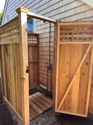 Falmouth Cape Cod vacation rental - New Outdoor Shower