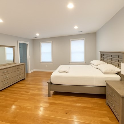 Mashpee Cape Cod vacation rental - Second floor bedroom 1- queen size bed, large closet and BR
