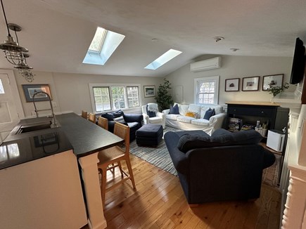 Dennis Cape Cod vacation rental - Bright family room, smart TV, games and mini-split for AC