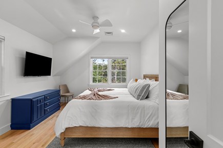 Wellfleet Cape Cod vacation rental - Second floor Bedroom with spacious King Bed