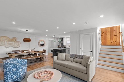 Wellfleet Cape Cod vacation rental - Open first-floor living and dining area