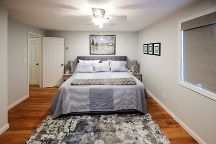 Harwich Cape Cod vacation rental - Primary bedroom upstairs has king size bed and  walk-in closet