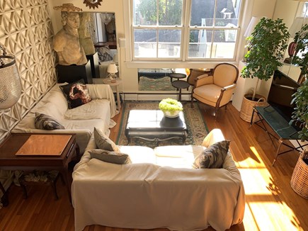 Provincetown Cape Cod vacation rental - The Salon - Comfortable intimate seating with natural light.