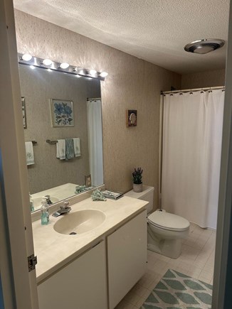West Harwich Cape Cod vacation rental - Second bathroom, directly across the hall from second bedroom