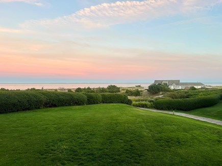West Harwich Cape Cod vacation rental - View of pool house from deck