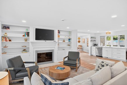 Orleans Cape Cod vacation rental - Comfortable living area open to kitchen