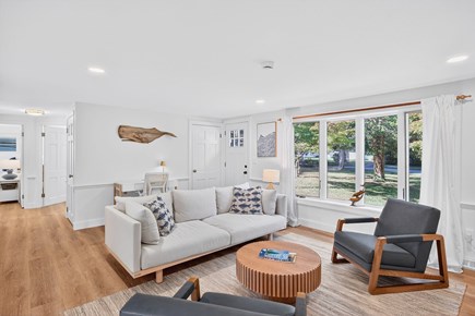 Orleans Cape Cod vacation rental - Living area with dedicated workspace