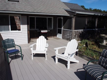 South Truro Cape Cod vacation rental - Newly updated sun deck