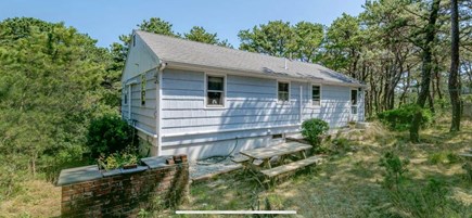 Wellfleet, Indian Neck Neighborhood  Cape Cod vacation rental - Spacious yard on a corner lot with lawn games.