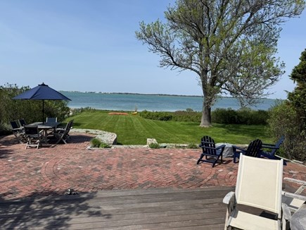 Barnstable Cape Cod vacation rental - Back deck