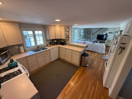 Barnstable Cape Cod vacation rental - Kitchen looking into family room