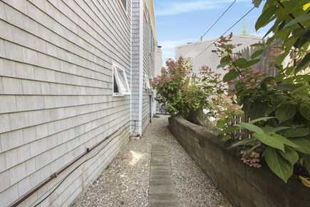 Provincetown Cape Cod vacation rental - Side access