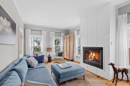 Provincetown Cape Cod vacation rental - The main living area offers a warm gathering space