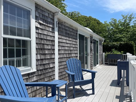 Harwich Port Cape Cod vacation rental - Sun lit deck
