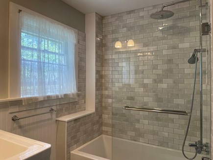 Harwich Port Cape Cod vacation rental - First floor full bath with tub and shower