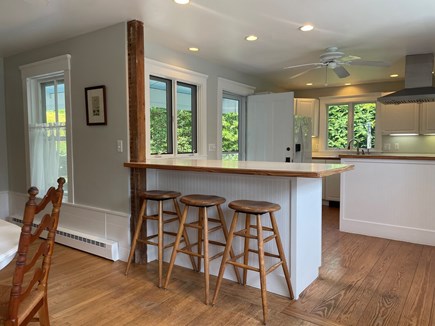 Harwich Port Cape Cod vacation rental - Open kitchen floor plan. Leads to beautiful, covered porch