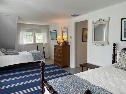 Harwich Port Cape Cod vacation rental - Light filled second floor bedroom with 2 twin beds