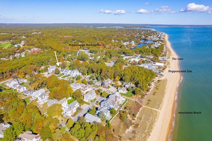 Popponesset, Rock Landing Assoc. Cape Cod vacation rental - Aerial view