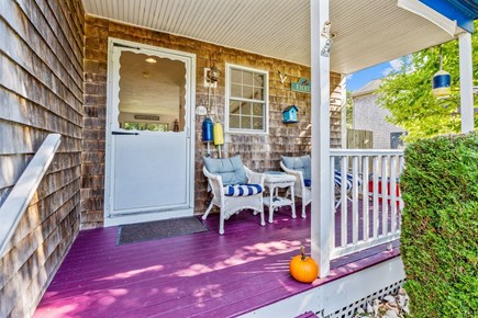 Popponesset, Rock Landing Assoc. Cape Cod vacation rental - Enjoy porch living!